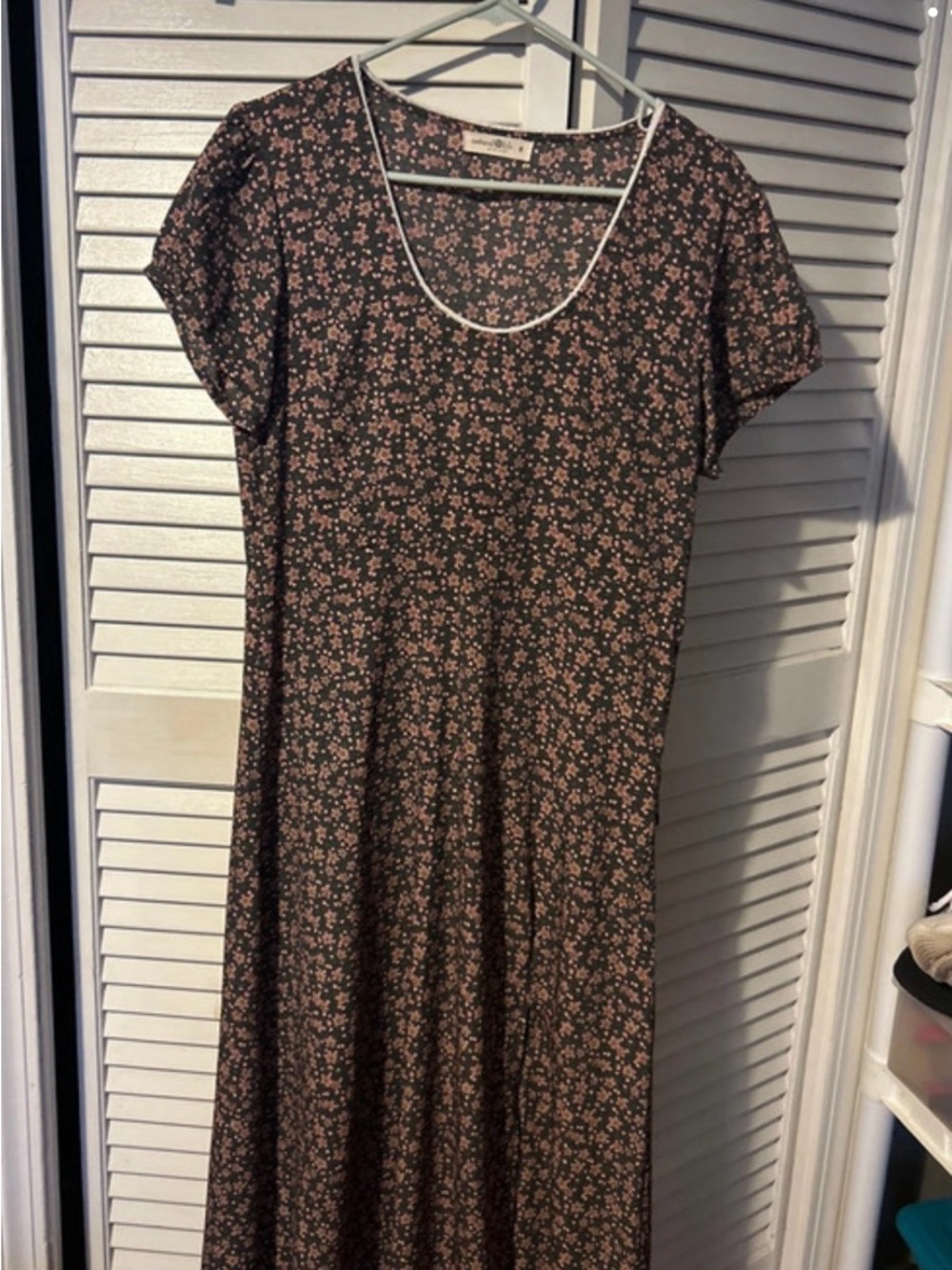Casual Floral Maxi Dress - NATURAL LIFE medium